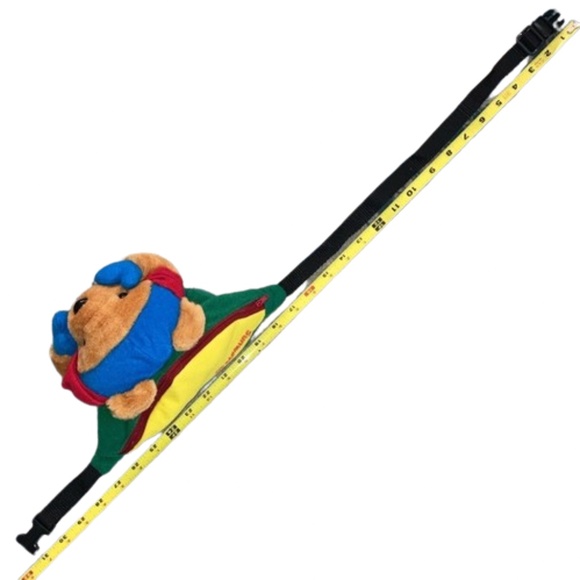 Fanny Pack Teddy Bear Sunways CARLO ORSINI Multi bag plush - Picture 7 of 12